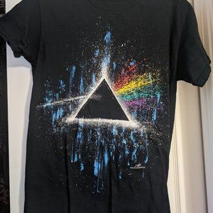Pink Floyd Dark Side of the Moon Art graphic t-shirt small unisex